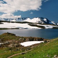 Jotunheimen z cesty Sognefjellvegen