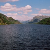 Jezero v Hardangerviddě