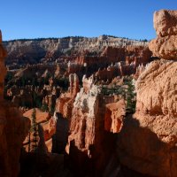 Les kamenných jehel neboli hoodoos, jak se jim tu říká
