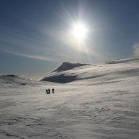Halti - Nad srubem Kuonjarjohka