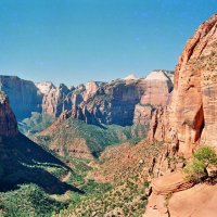 Zion - Vyhlídka Angels Landing