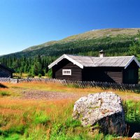 Horská samota v Osdalen